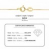 18K GARGANTILLA CRUZ 8 X 5MM. 1 DIAMANTE 0,015QT. CADENA VENECIANA 45CM. G-VS2