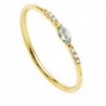 18K SORTIJA ORO AMARILLO DIAMANTES 0,030 QTES.G-VS2 AGUAMARINA 4X2MM.CUERPO 1MM