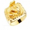 18K SELLO ORO AMARILLO SERPIENTE COBRA LATERAL TALLADO. ANCHO: 20 X 20 MM
