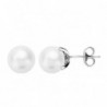 18K PENDIENTES PERLA CULTIVADA 7-7.5MM. ORO BLANCO