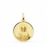 18K MEDALLA CORAZON DE JESUS BISEL 20 MM.