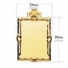 18K CHAPA LABRADA RECTANGULAR 30 X 24 MM.