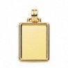 18K CHAPA LISA. 29 X 20 MM.
