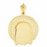 18K COLGANTE CABEZA DE CRISTO ORLA 31 X 31 MM