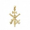 18K CRISTO LEGION 29 X 18 MM 2.60 GRS