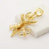 18K CRUZ ORO AMARILLO LEGIONARIO SIN CORONA 55 X 40 MM