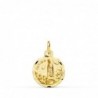 18K MEDALLA VIRGEN DE FATIMA 14 MM