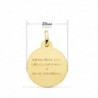 18K MEDALLA SAN JUDAS TADEO BISEL 20 MM