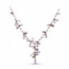 18K GARGANTILLA ORO BLANCO PIEDRAS