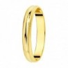 18K ALIANZA ORO AMARILLO MATE Y BRILLO. 3 MM.