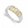 18K SORTIJA ORO BLANCO Y PIEDRAS COLOR