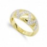 18K SORTIJA ORO AMARILLO Y CIRCONITAS