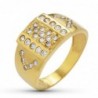 18K SORTIJA ORO AMARILLO CON CIRCONITAS.
