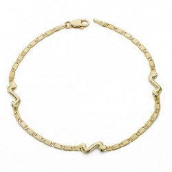 18K PULSERA FINA MOTIVO. 18...