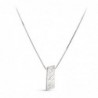 18K COLGANTE ORO AMARILLO MADRE RECTANGULAR CON CIRCONITAS