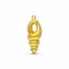 18K BROCHE DE COLLAR ORO AMARILLO NUDO