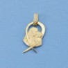 18K COLGANTE ORO AMARILLO MADRE. 19 X 10 MM.