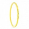 18K PULSERA MEDIA CAÑA TALLADA