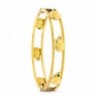 18K PULSERA RIGIDA ELEFANTES 11 MM