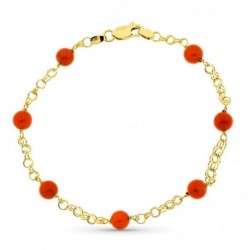 18K PULSERA ORO AMARILLO...