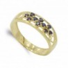 18K SORTIJA ORO AMARILLO CALADA CON CIRCONITAS