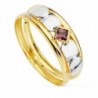 18K SORTIJA 2 HILOS BICOLOR. 4 MM