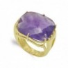 18K SORTIJA ORO AMARILLO PIEDRA DE COLOR GARRAS