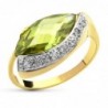 18K SORTIJA ORO AMARILLO CON PIEDRA Y CIRCONITAS.