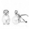 18K PENDIENTES AUSTRALIANA. 0,20 QTES. 16 X 9 MM.