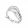 18K SORTIJA ORO BLANCO CON CIRCONITAS