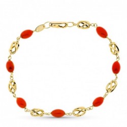 18K PULSERA ORO AMARILLO...