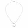 18K GARGANTILLA ORO BLANCO CIRCONITA