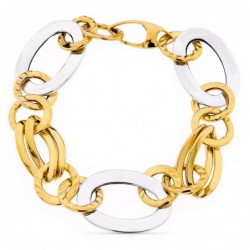 18K PULSERA BICOLOR...