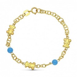 18K PULSERA ORO AMARILLO...