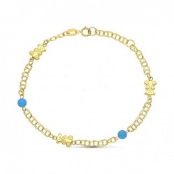 18K PULSERA ORO AMARILLO...