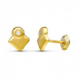 18K PENDIENTES ORO AMARILLO...