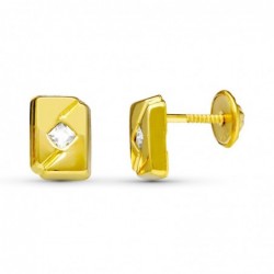 18K PENDIENTES ORO AMARILLO...