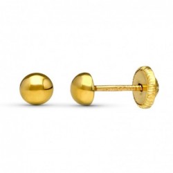 18K PENDIENTES ORO AMARILLO...