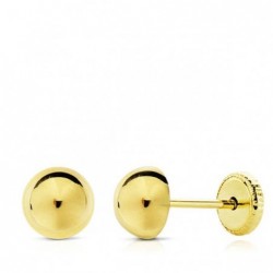 18K PENDIENTES ORO AMARILLO...