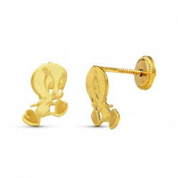 18K PENDIENTES ORO AMARILLO...