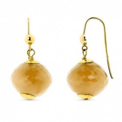 18K PENDIENTES ORO AMARILLO...