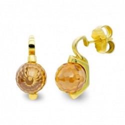 18K PENDIENTES ORO AMARILLO...