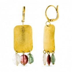 18K PENDIENTES ORO AMARILLO...