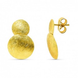 18K PENDIENTES PRP AMARILLO...