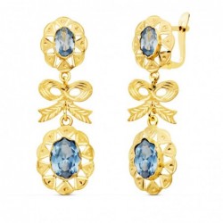 18K PENDIENTES ORO AMARILLO...