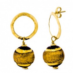 18K PENDIENTES ORO AMARILLO...