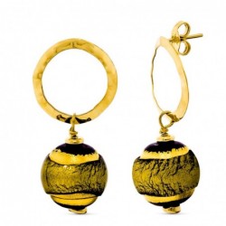 18K PENDIENTES ORO AMARILLO...