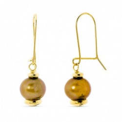 18K PENDIENTES ORO AMARILLO...