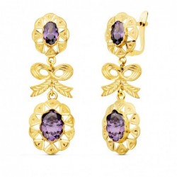 18K PENDIENTES ORO AMARILLO...