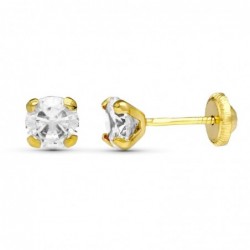 18K PENDIENTES ORO AMARILLO...